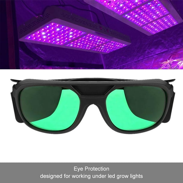 UV Anti UV IR Rays Protective for Indoor Grow Light Glasses Color Correction